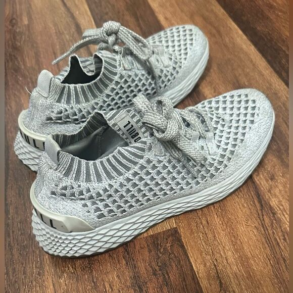Gray NOBULL Knit Sneakers - Picture 2 of 6